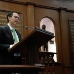 Alfredo Anaya presenta iniciativa para fortalecer organismos operadores de agua en Michoacán