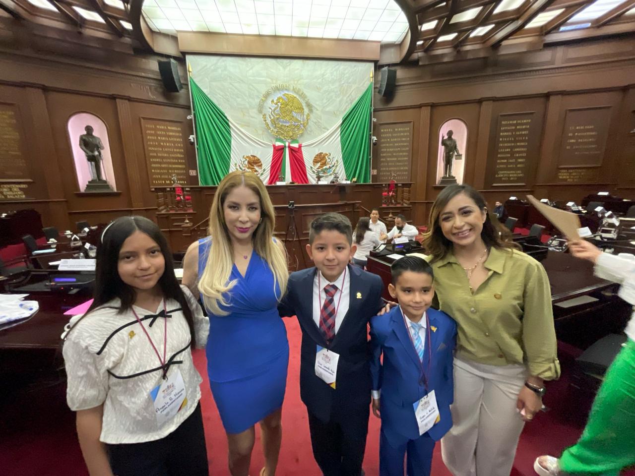 El Parlamento Infantil Incluyente, un espacio para que las voces de niñas y niños brillen: Belinda Hurtado