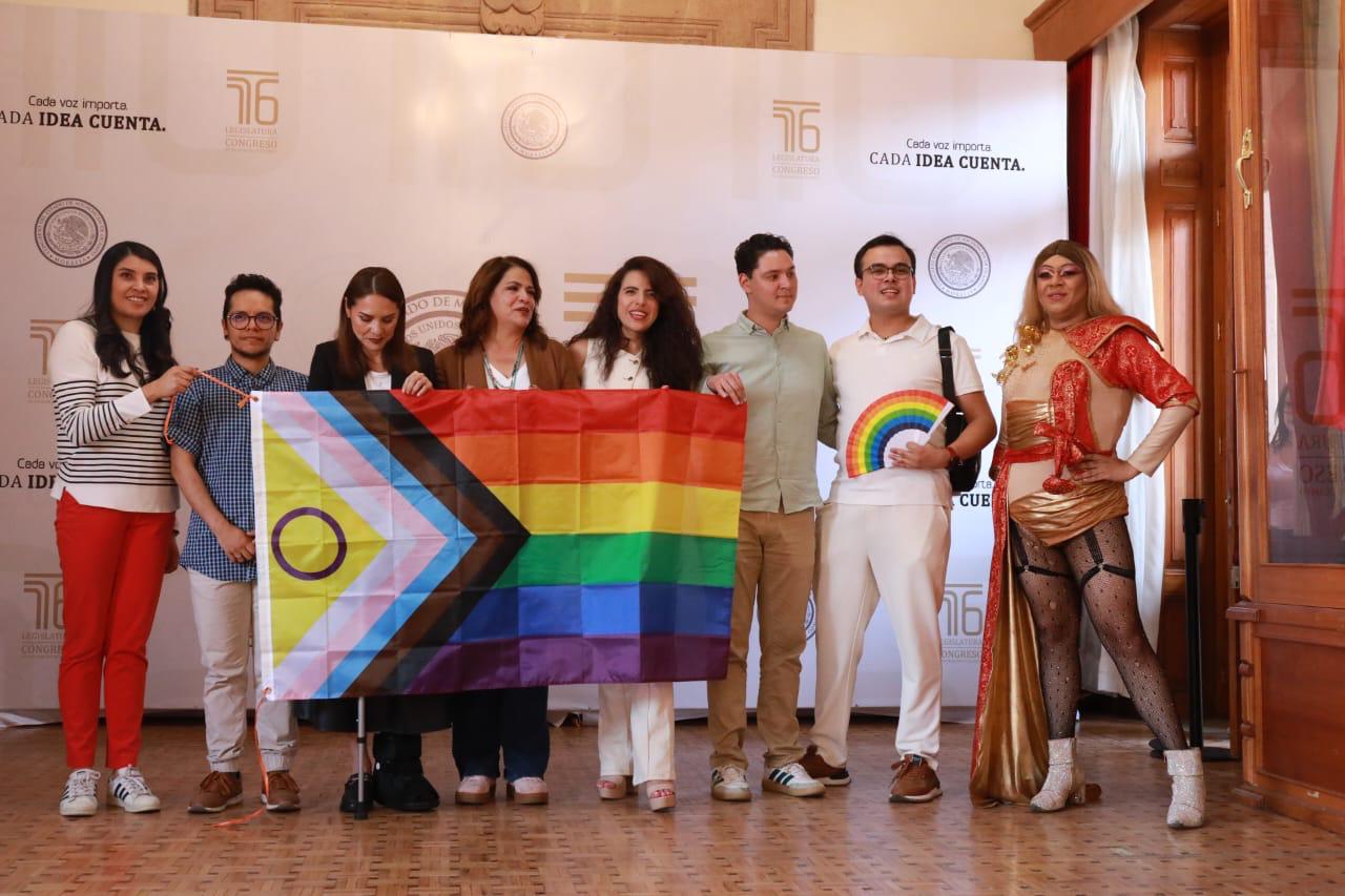 Legisladoras de Morena comprometen impulsar agenda legislativa en respaldo de la comunidad LGBTQ+