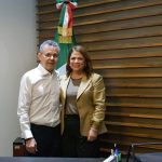 Se reúne Fabiola Alanís con Subsecretario de Gobernación para fortalecer cooperación con el Congreso Estatal