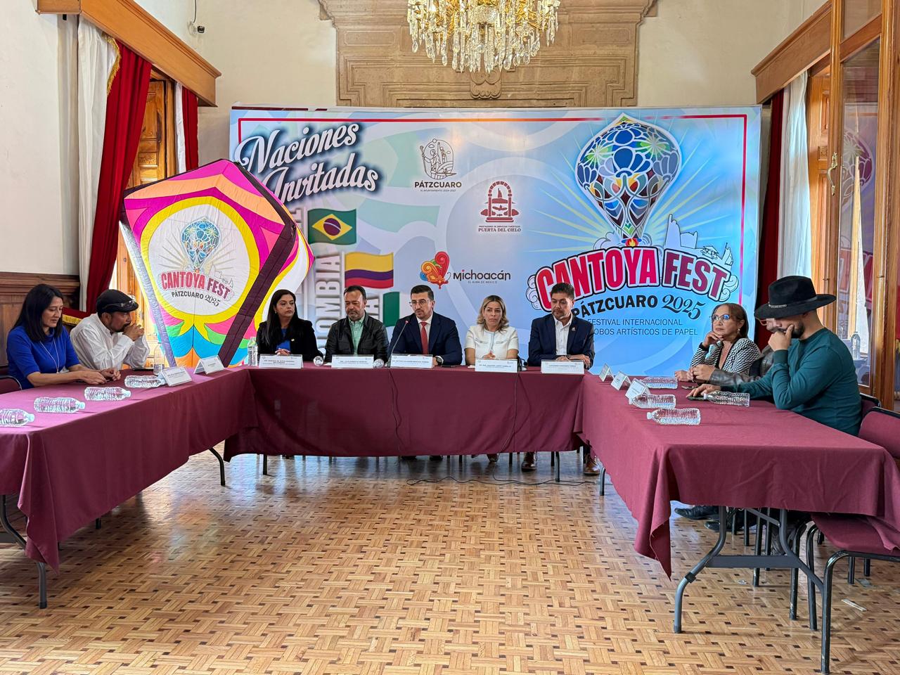 Comisión de Turismo invita al festival del globo “Cantoya Fest Pátzcuaro 2025”