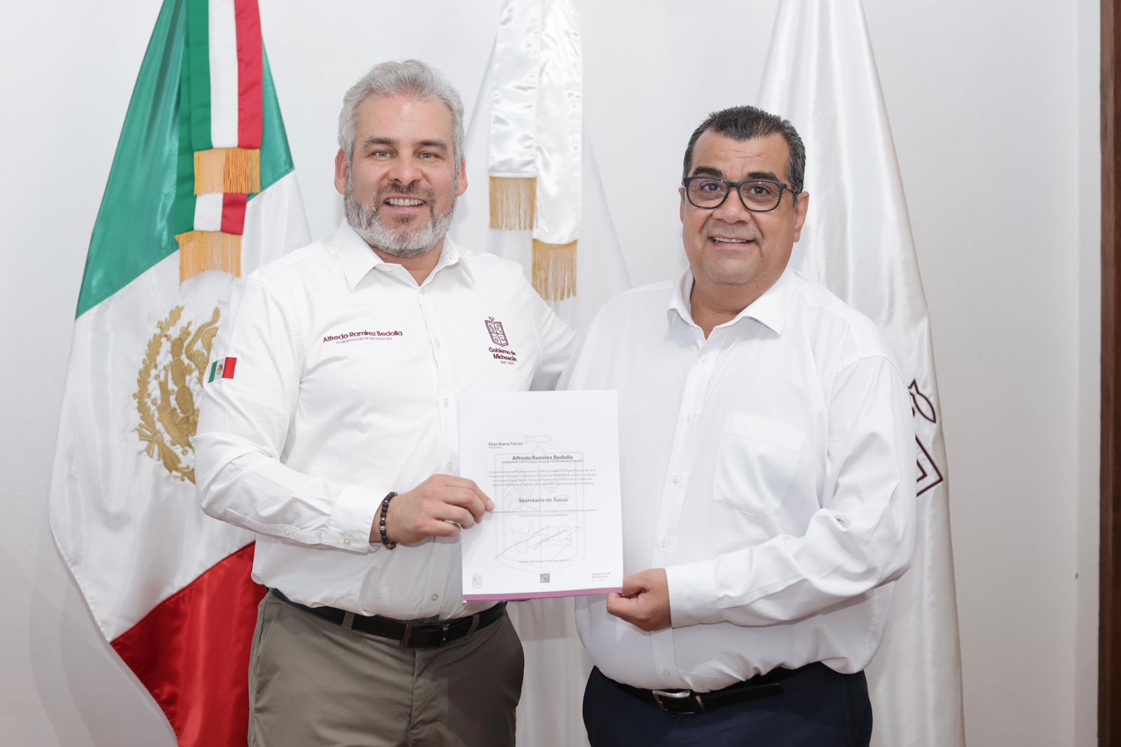 Nombran a Elías Ibarra como nuevo secretario de Salud en Michoacán