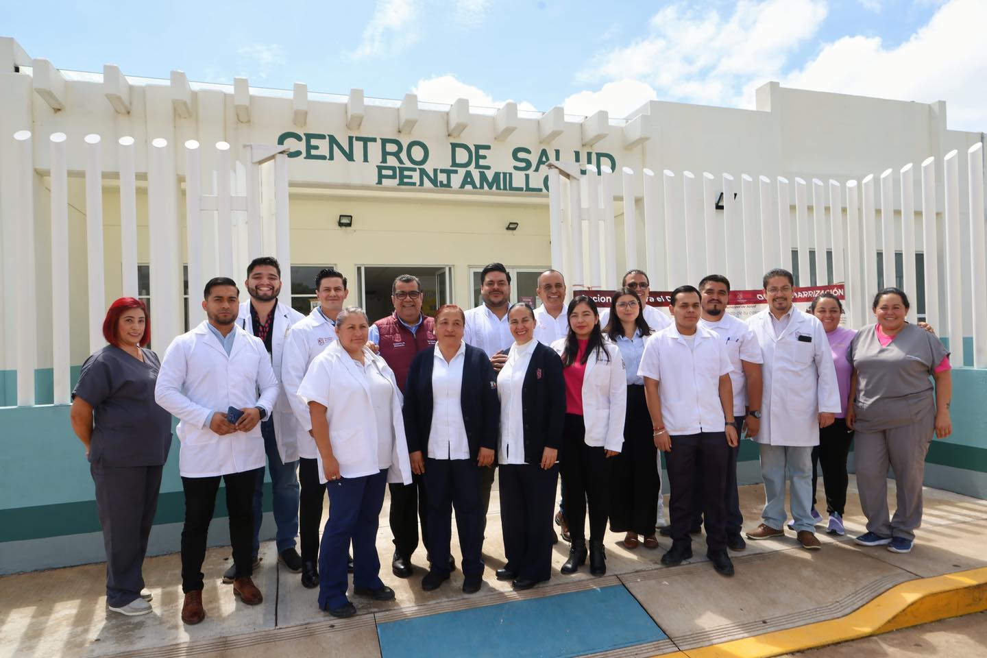 Supervisa Elías Ibarra Torres Centro de Salud en Penjamillo para garantizar atención médica de calidad