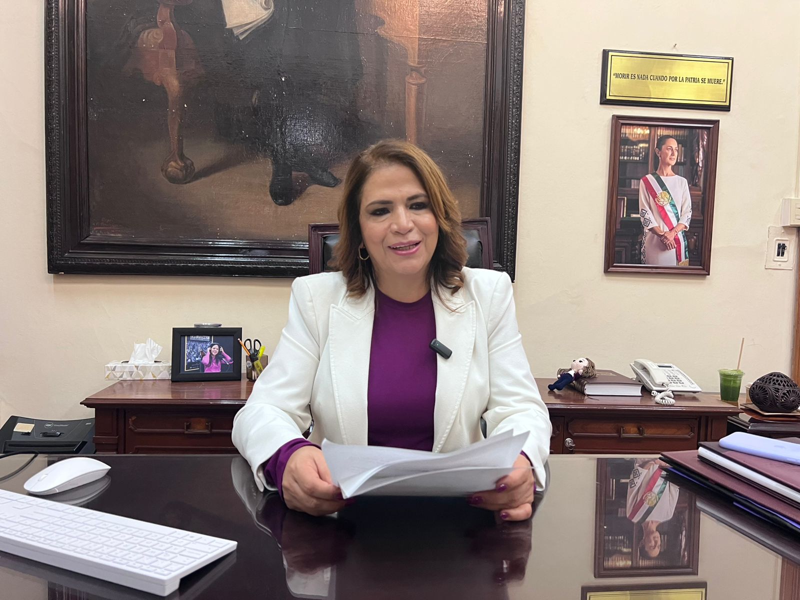 El Congreso del Estado garantiza certidumbre y legalidad para designar la titularidad de la Fiscalía General de Michoacán: Fabiola Alanís