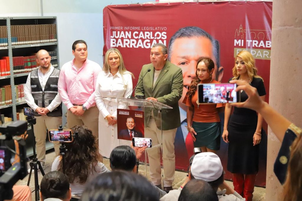 Juan Carlos Barragán echará mano de la tecnología para presentar su Primer Informe Legislativo