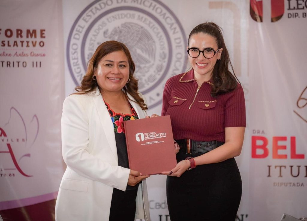 Presenta Belinda Iturbide primer informe legislativo