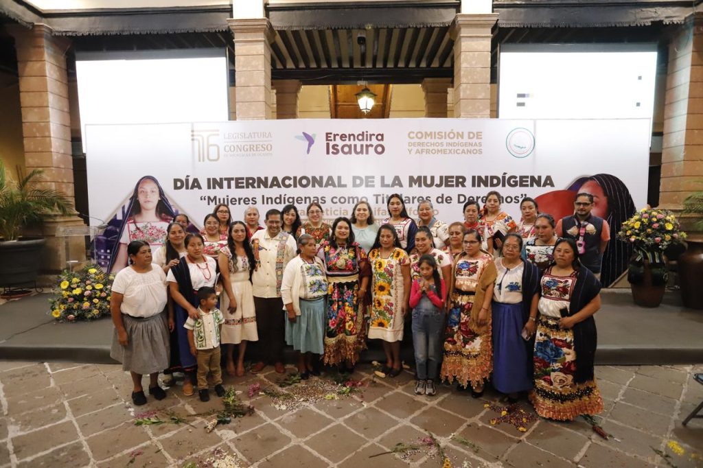 El Congreso del Estado reconoce el papel de las mujeres indígenas en el desarrollo de Michoacán