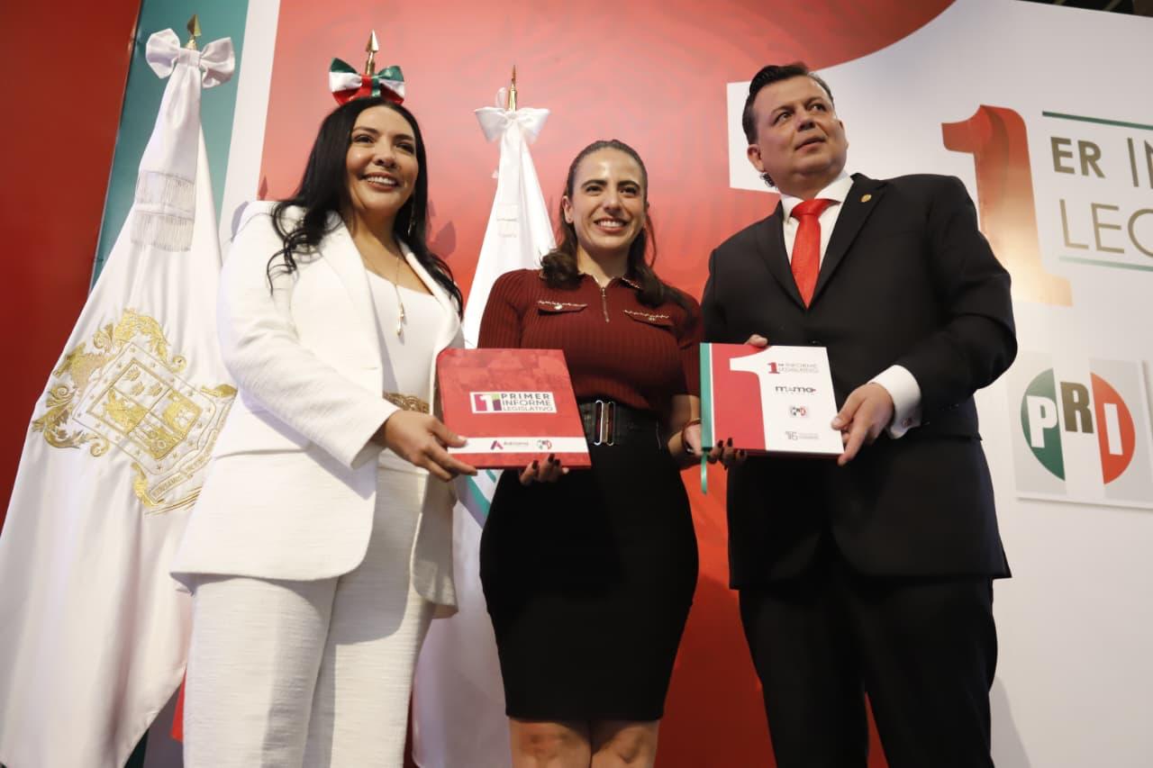 Diputados del Grupo Parlamentario del PRI presentan su Primer Informe Legislativo
