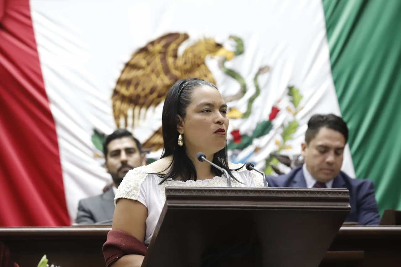 En el IV Informe de Gobierno del Ejecutivo, Eréndira Isauro destaca avances de la administración de Ramírez Bedolla