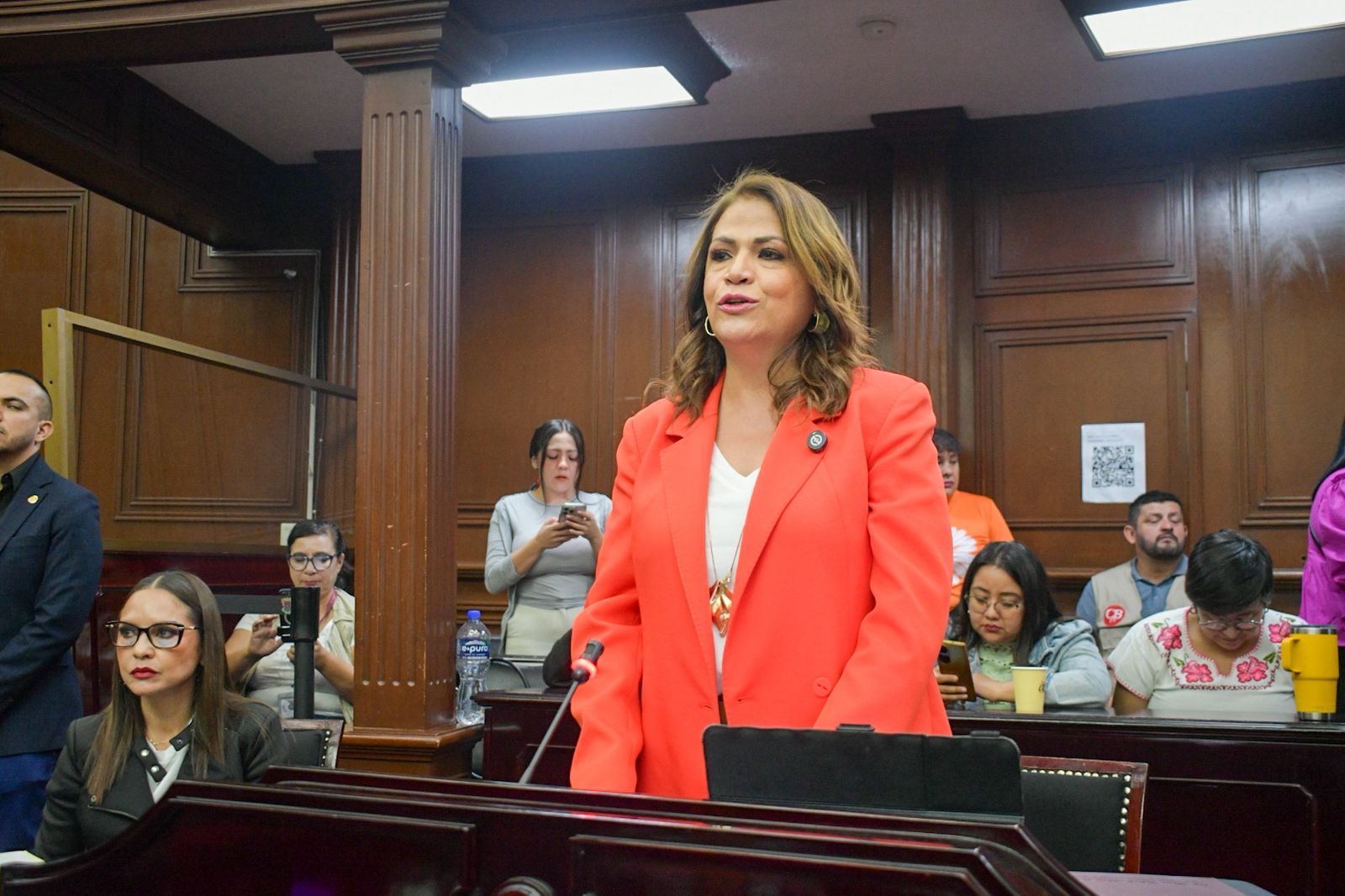 Fabiola Alanís, tras aprobación de reforma para crear la Ley contra la Extorsión, reconoce a oposición por también respaldarla