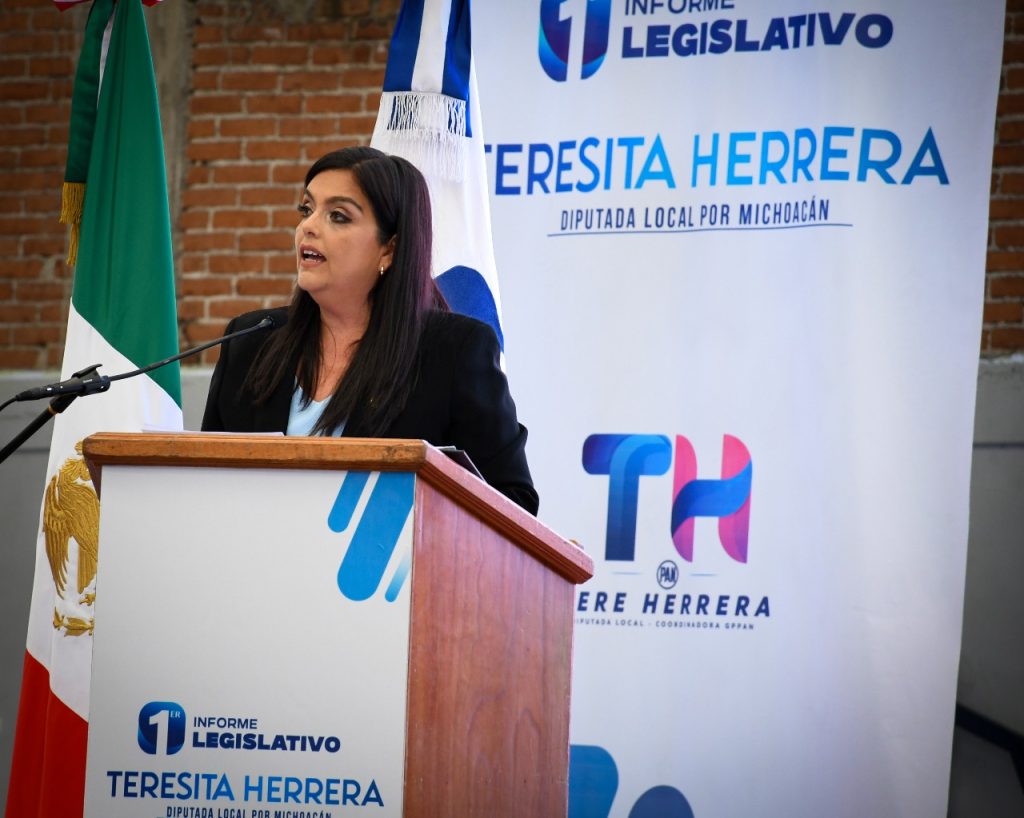 Presenta diputada Tere Herrera primer informe legislativo