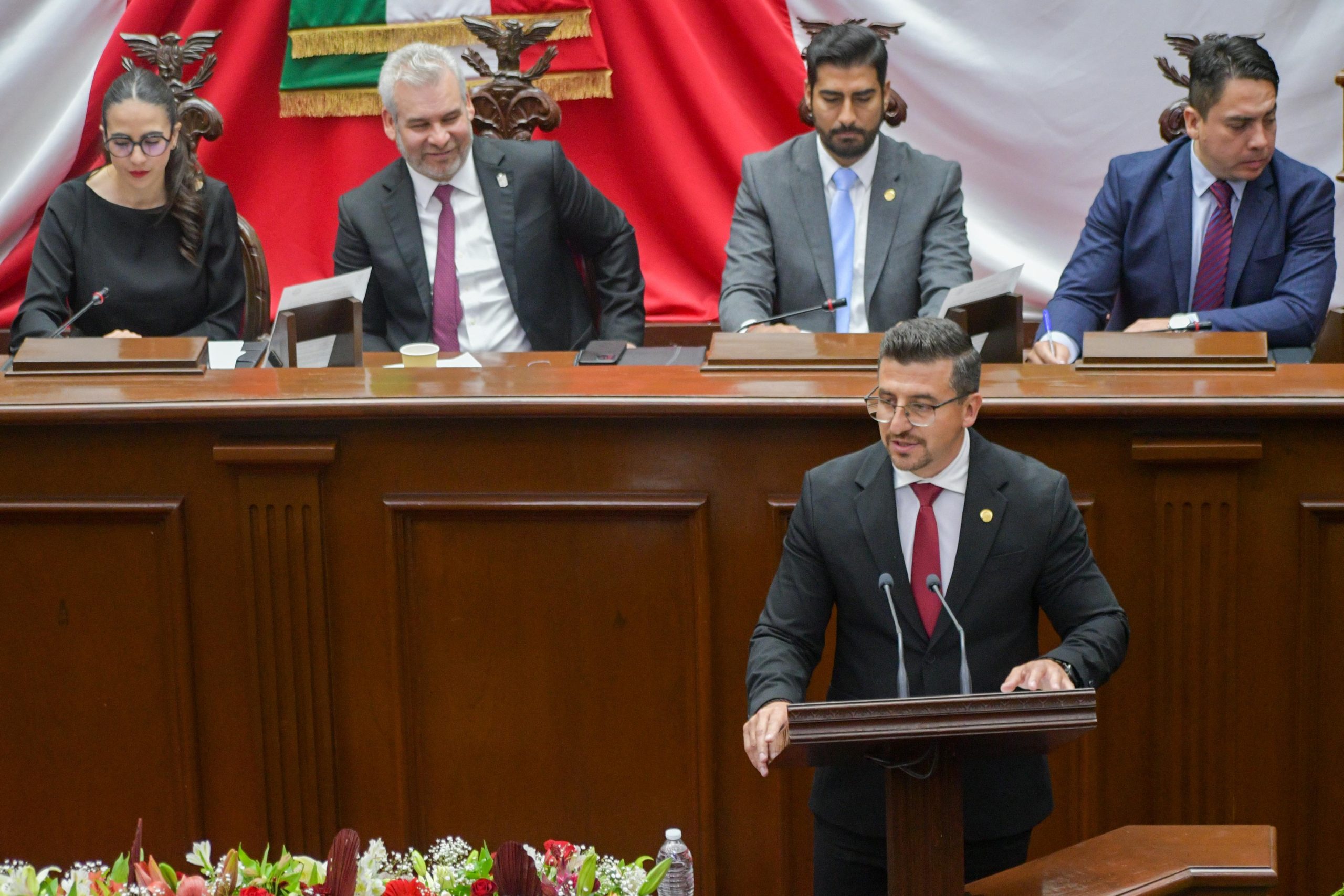 Toño Mendoza reconoce avances en Michoacán durante el 4º Informe del Gobernador Alfredo Ramírez Bedolla