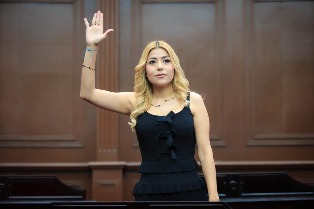 Desde tribuna del Congreso, Sandra Garibay pide justicia para los citricultores de Apatzingán