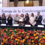 Entrega Congreso del Estado Condecoración “Mérito al Turismo Michoacano 2025” a Margarita Arriaga Pierres