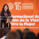 Giulianna Bugarini llama a combatir con responsabilidad, desde el Poder Legislativo, la violencia a las mujeres