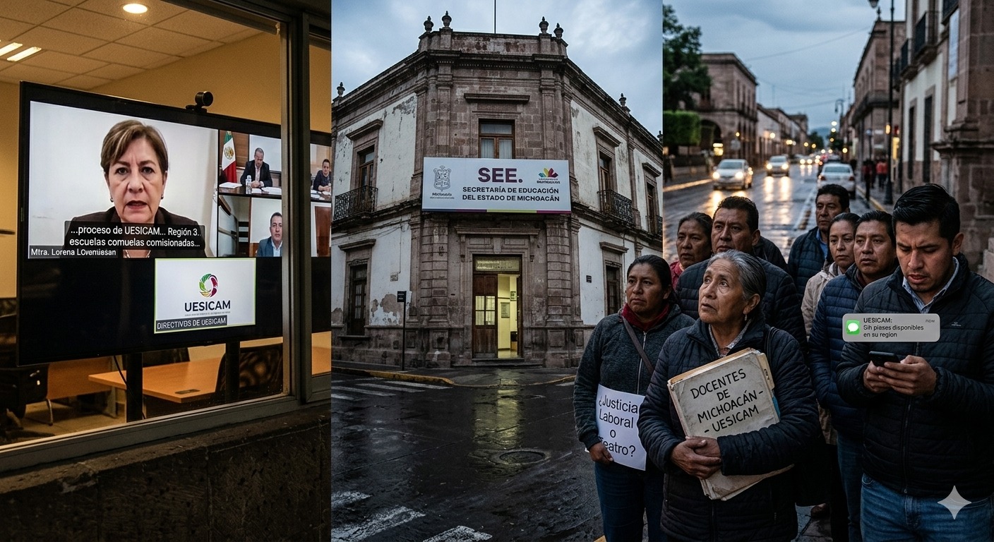 Opacidad, Desdén y Complicidad: El Calvario de los Maestros ante la UESICAM Michoacán