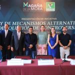 La Ley de Mecanismos Alternativos de Solución evitaría juicios, plantea Juan Antonio Magaña de la Mora en iniciativa