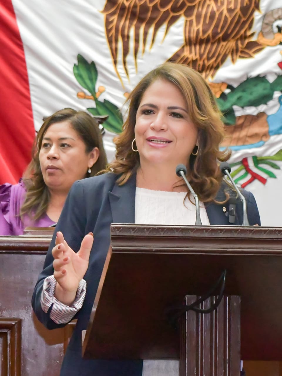 Fabiola Alanís respalda aprobación de reforma constitucional contra el feminicidio que se logró en el Congreso de Michoacán