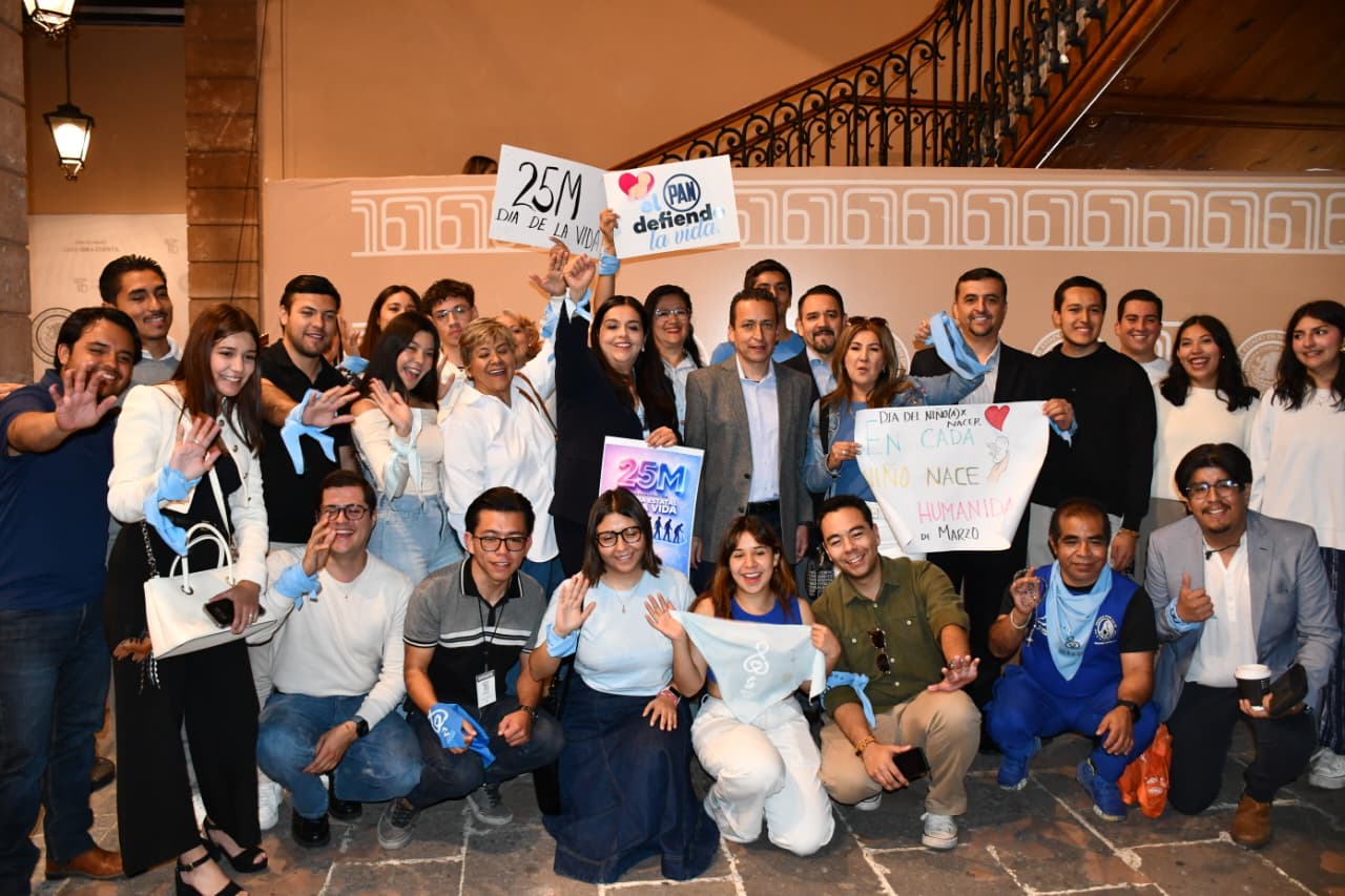 Proponen diputados del PAN declarar el 25 de marzo como Día Estatal de la Vida