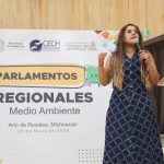 Escuchar a la ciudadanía es fundamental para fortalecer los derechos humanos: Xóchitl Ruiz en Foro Regional en Ario de Rosales