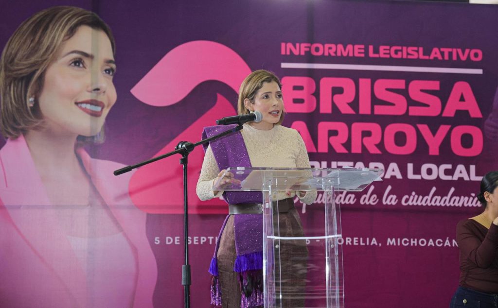 Rinde Brissa Arroyo Segundo Informe Legislativo