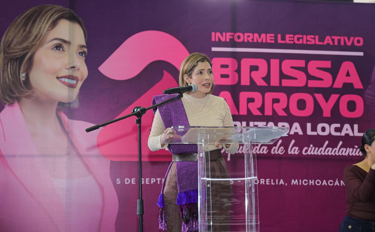 Rinde Brissa Arroyo Segundo Informe Legislativo