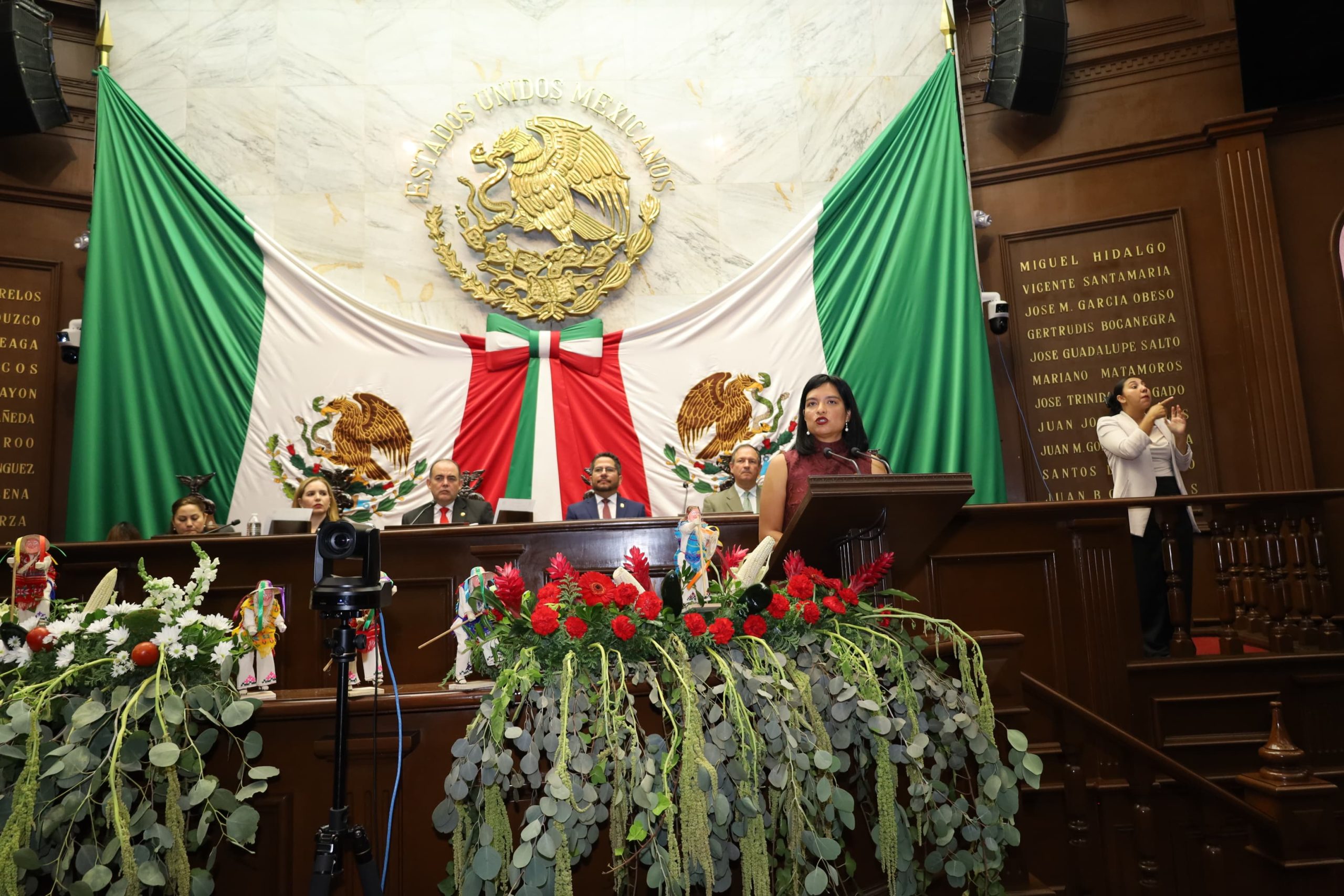 Llama Eréndira Isauro a privilegiar la unidad y los acuerdos en el tercer año legislativo