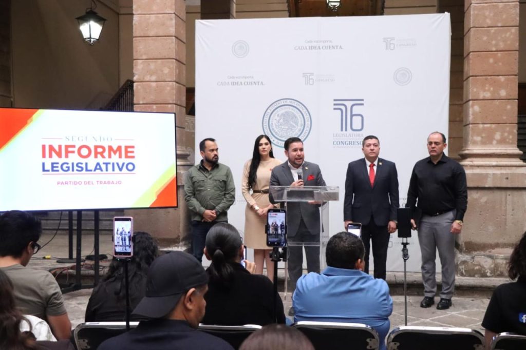 Presenta GPPT su segundo informe de actividades legislativas