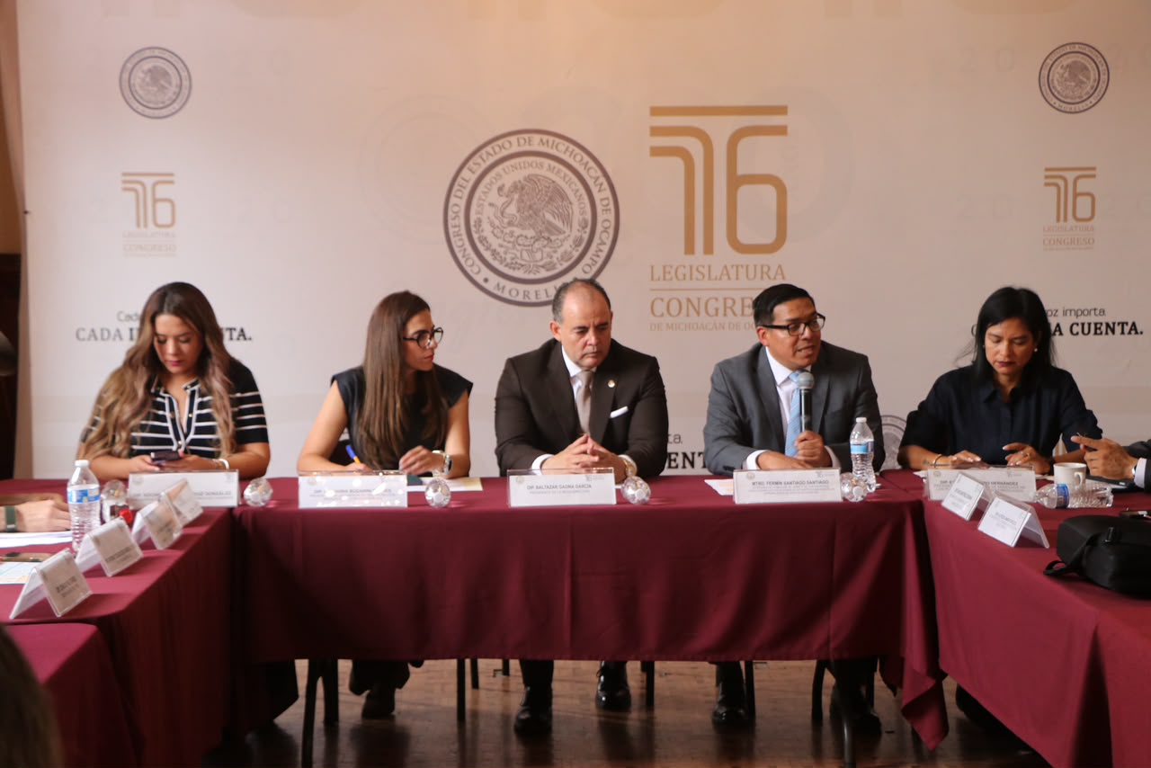 Congreso de Michoacán avanza en cumplimiento de resoluciones de la SCJN: Baltazar Gaona