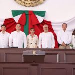 El Congreso del Estado entrega Condecoracion «Constitución de 1814» al Colegio de Abogadas de Michoacán